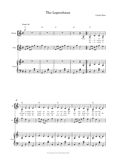 The Leprechaun - solo flute and piano
