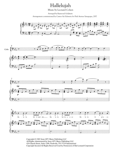 Hallelujah (arr. Raymond Goldstein)