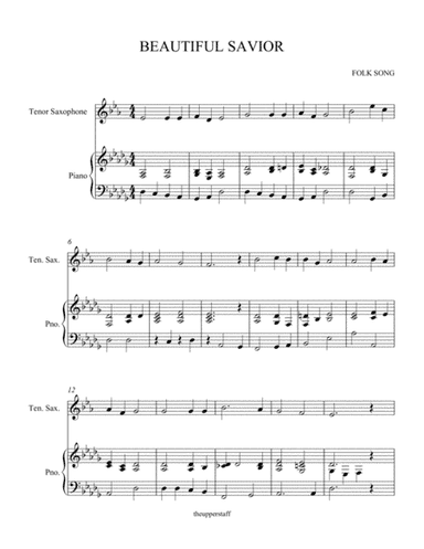 Beautiful Savior and Blessed Assurance (arr. Nick Lacanski)