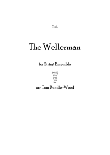 Wellerman (arr. Tom Rundle-Wood)
