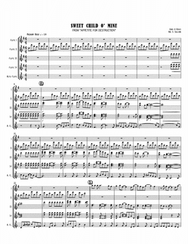 Sweet Child O' Mine (arr. Sean Sullivan)