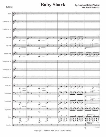 Baby Shark (arr. Jari Villanueva)