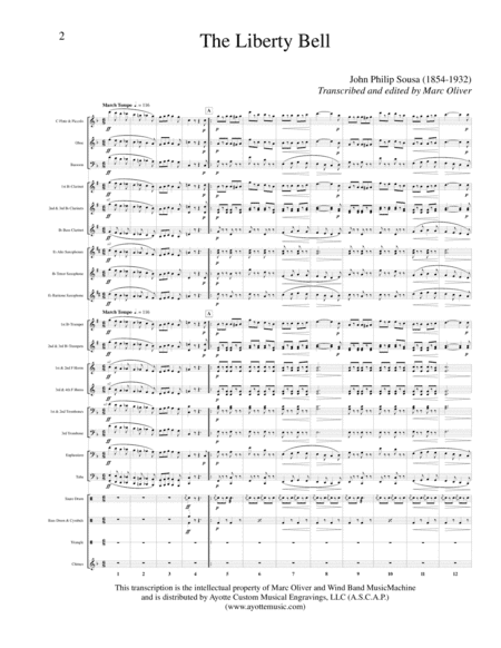 The Liberty Bell March (arr. Marc Oliver)