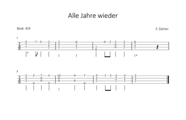 Alle Jahre wieder (arr. Bettina Schipp)