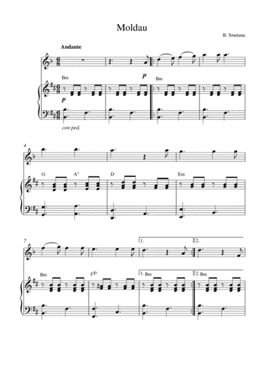 Moldau (arr. Kaiserin Rebecca)