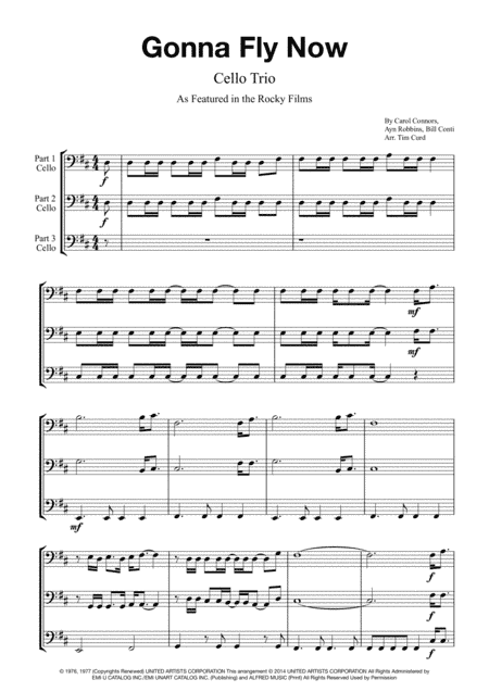 Gonna Fly Now (arr. Tim Curd)