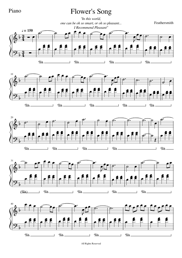 Flower’s Song