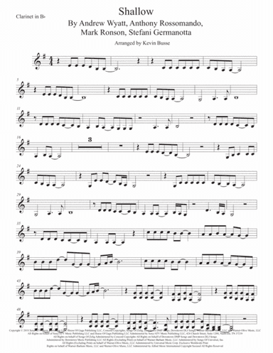 Shallow (arr. Kevin Busse)