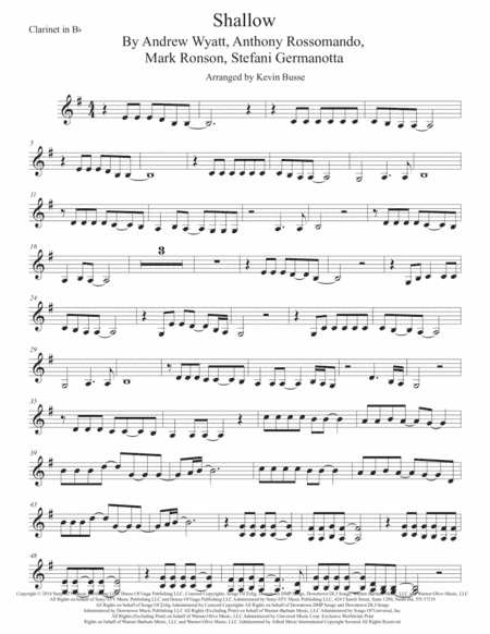 Shallow (arr. Kevin Busse)