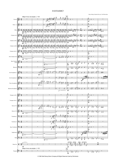Fantasmic! (arr. Neil Brownless)