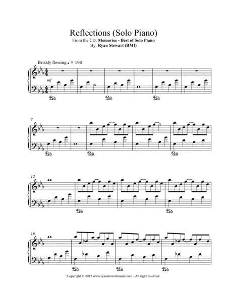 Reflections (Solo Piano)