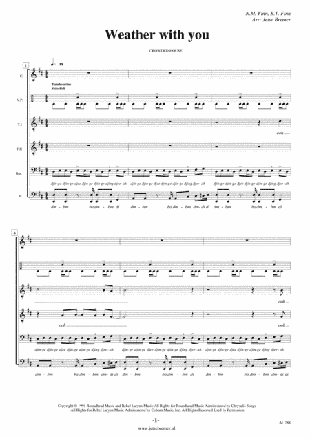 Weather With You (arr. Jetse Bremer)