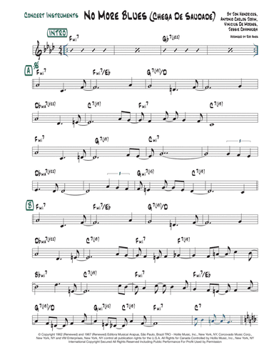 Chega De Saudade (no More Blues) (arr. Rob Ames)