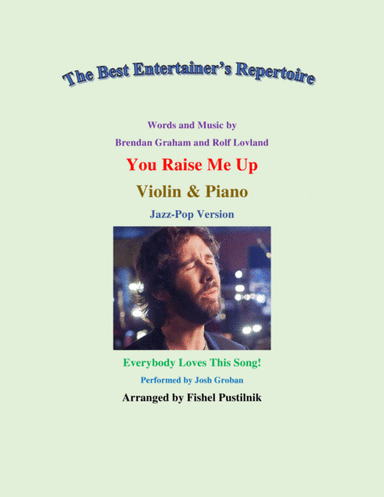 You Raise Me Up (arr. Fishel Pustilnik)