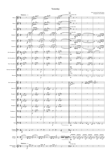 Yesterday (arr. Chris Holmes)