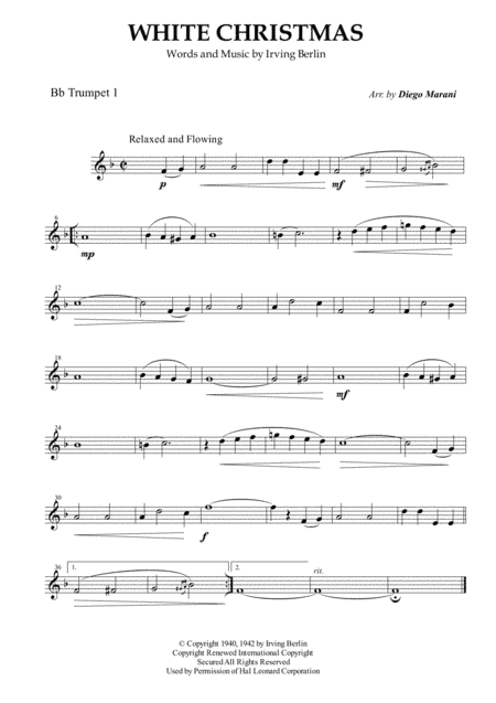 White Christmas (arr. Diego Marani)