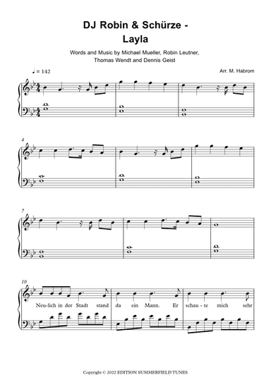 Layla (arr. Michael Habrom)