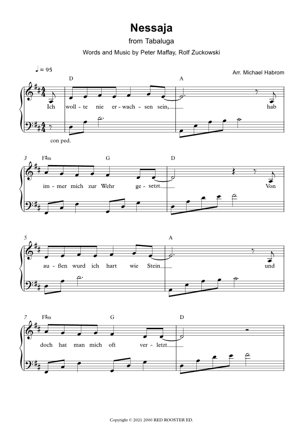 Nessaja (arr. Michael Habrom)