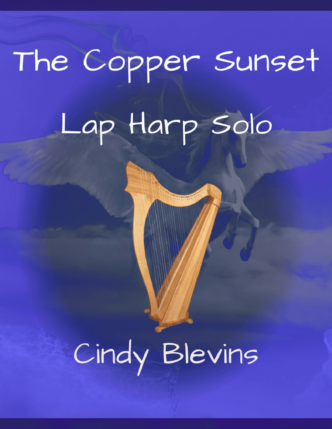 The Copper Sunset, original solo for Lap Harp