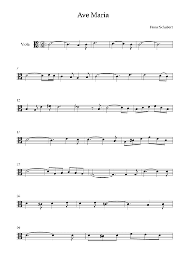 Ave Maria (arr. Karen Gueiros)