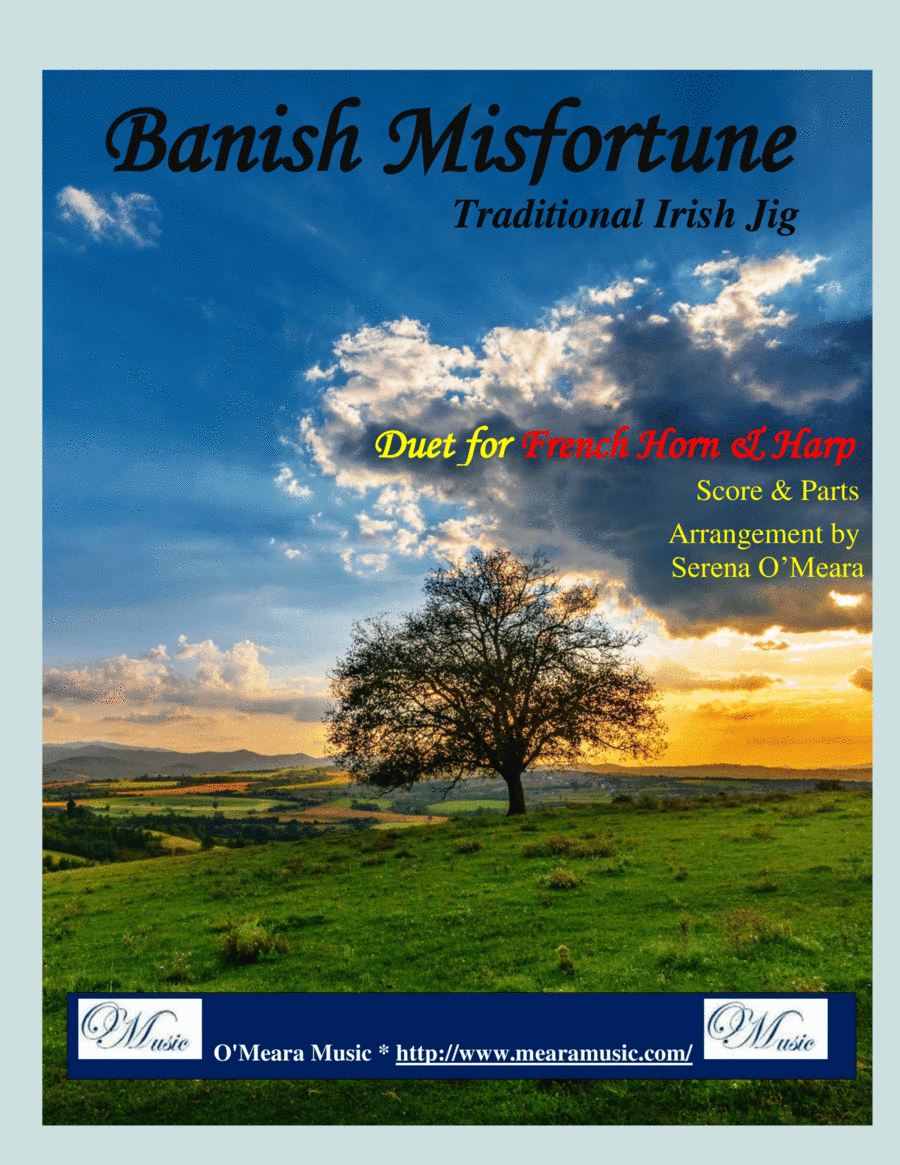 Banish Misfortune for French Horn & Harp (arr. Serena O’Meara)