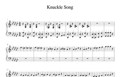 Knuckle Song (Circus Music) (arr. riley)