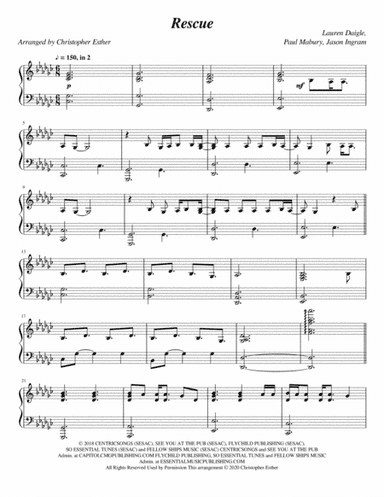 Rescue (arr. Christopher Esther)