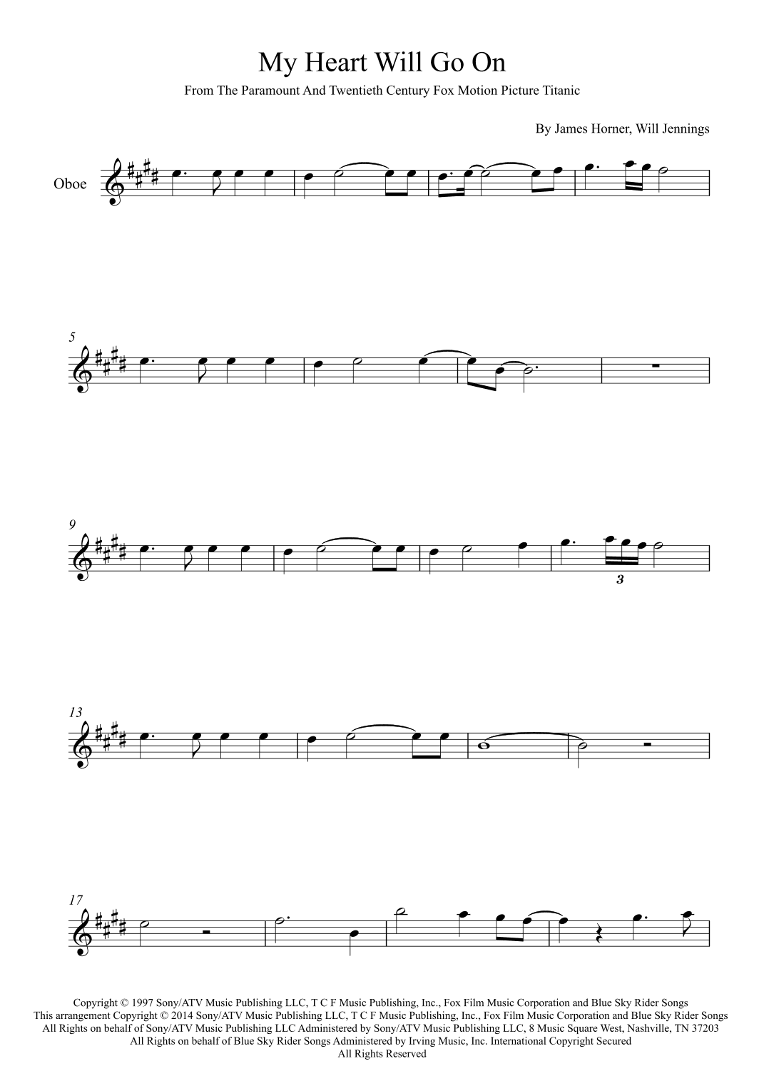 My Heart Will Go On (love Theme From 'titanic') (arr. Karen Gueiros)
