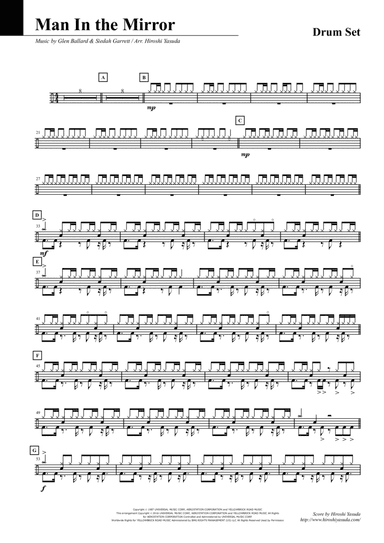 Man In The Mirror (arr. Hiroshi Yasuda)