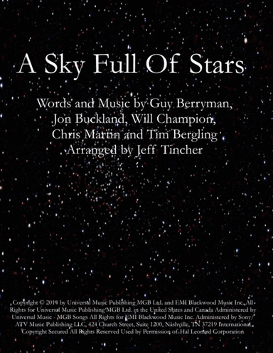 A Sky Full Of Stars (arr. Jeff Tincher)