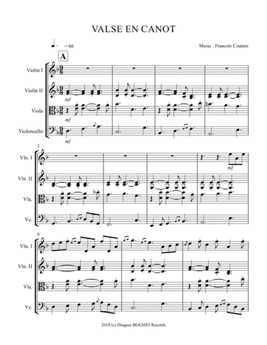 VALSE EN CANOT - La Suite Fléchée