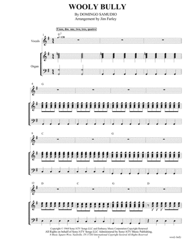 Wooly Bully (arr. Jim Farley www.arrangementsone.com)