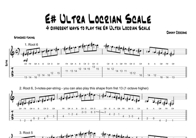 E# Ultra Locrian Scale (4 Ways to Play)