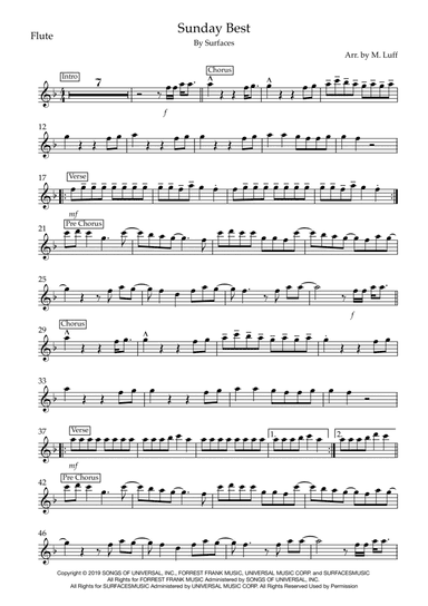 Sunday Best (arr. Matt Luff)