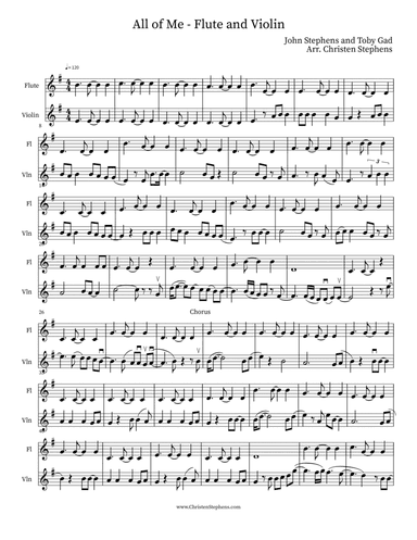 All Of Me (arr. Christen Stephens)