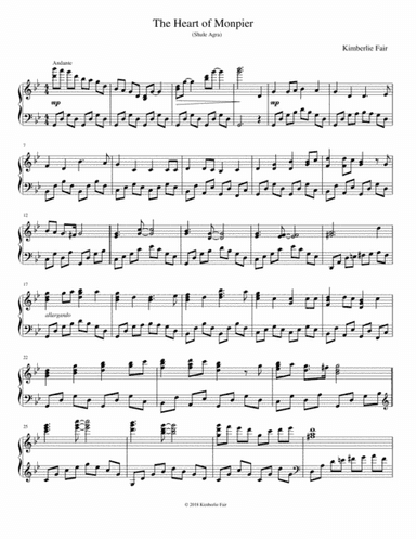 The Heart of Monpier (Shule Agra) (arr. Kimberlie Fair)