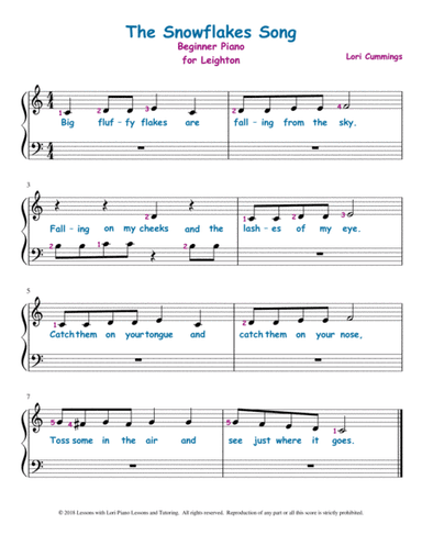 The Snowflake Song