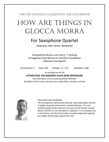 How Are Things In Glocca Morra (arr. Gene Bertoncini and Glenn Broadhead)