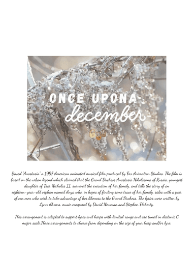 Once Upon A December (arr. Sharon Brownell)