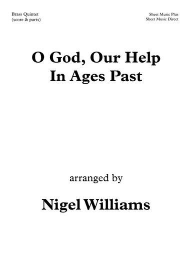 O God, Our Help In Ages Past, for Brass Quintet (arr. Nigel Williams)