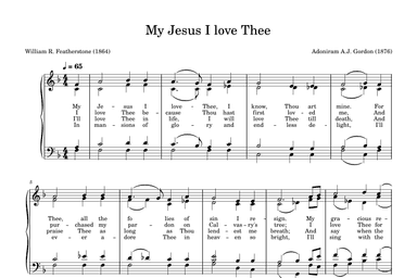 My Jesus I Love Thee (arr. Elias Bonya)