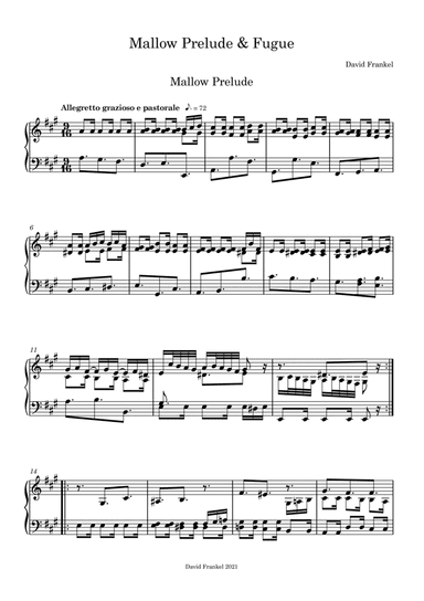 Mallow Prelude & Fugue