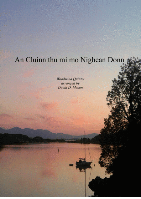An Cluinn thu mi mo Nighean Donn (arr. David D. Mason)