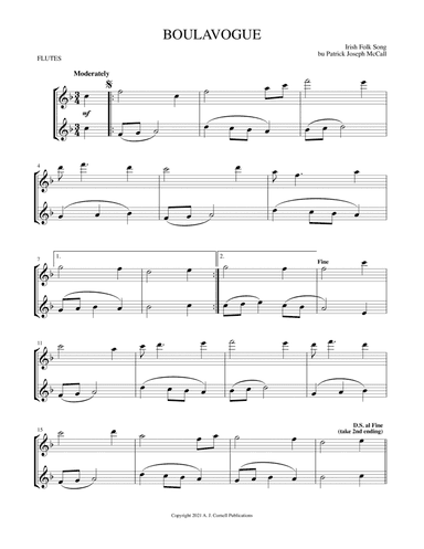 Boulavogue (arr. Mark Phillips)