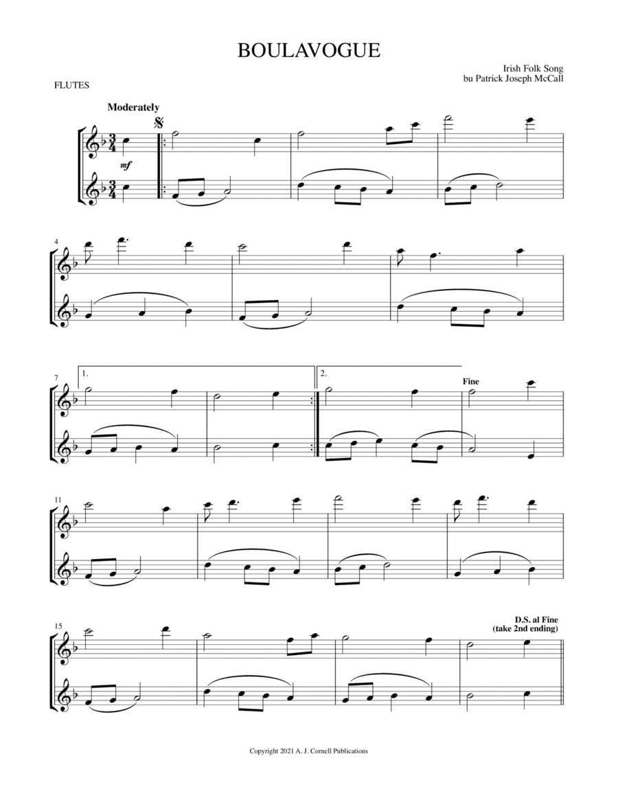 Boulavogue (arr. Mark Phillips)