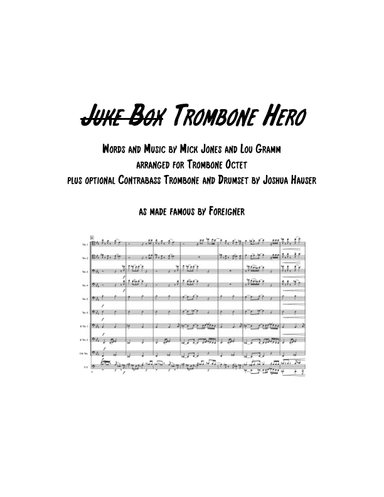 Juke Box Hero (arr. Joshua Hauser)