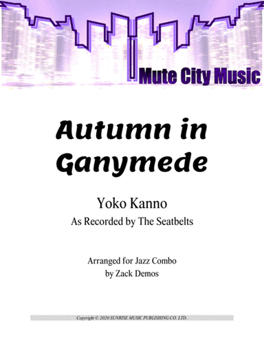Autumn In Ganymede (arr. Zack Demos)