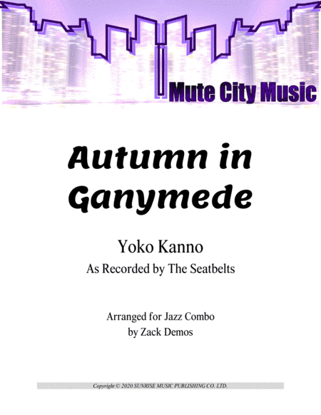Autumn In Ganymede (arr. Zack Demos)