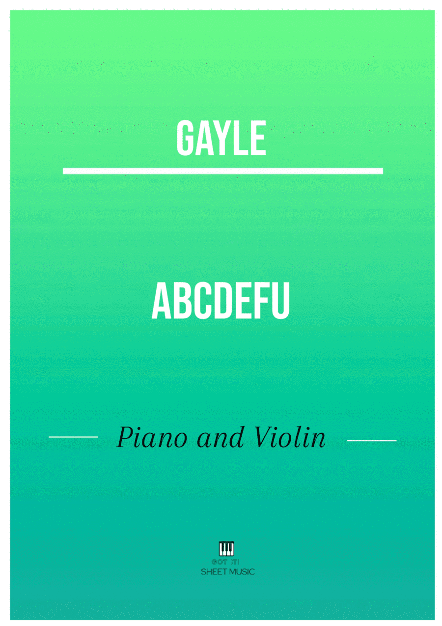 Abcdefu (arr. ANDRE LAITANO)
