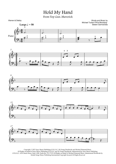 Hold My Hand (arr. Warren & Debby)